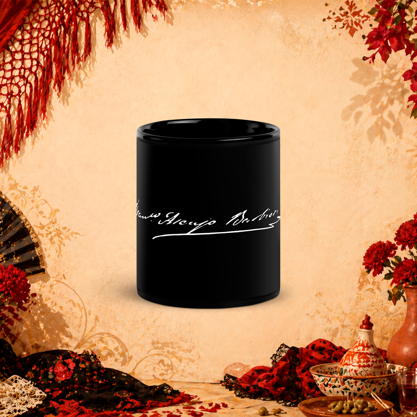 Taza «Barbieri» - Negro