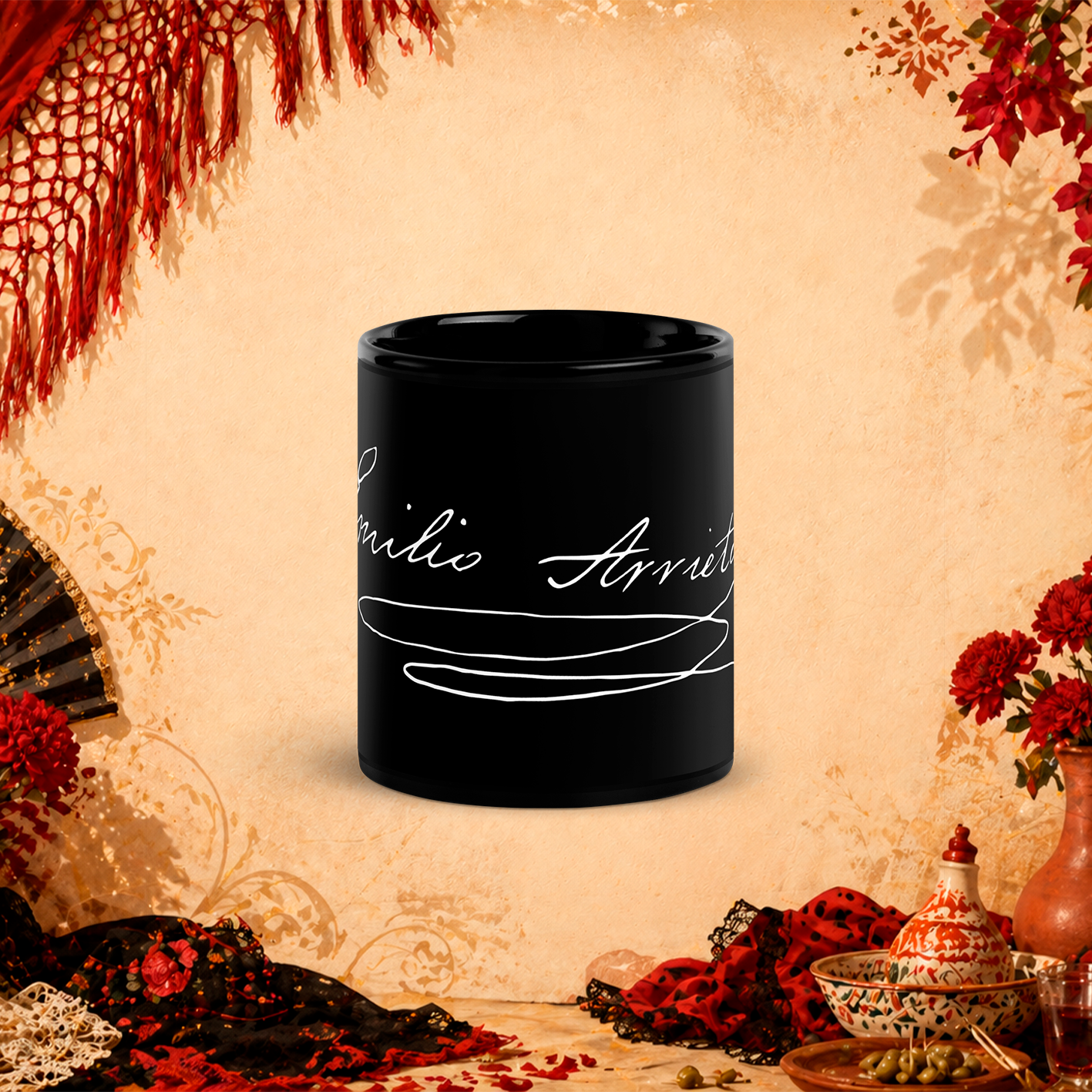 Taza «Arrieta» - Negro