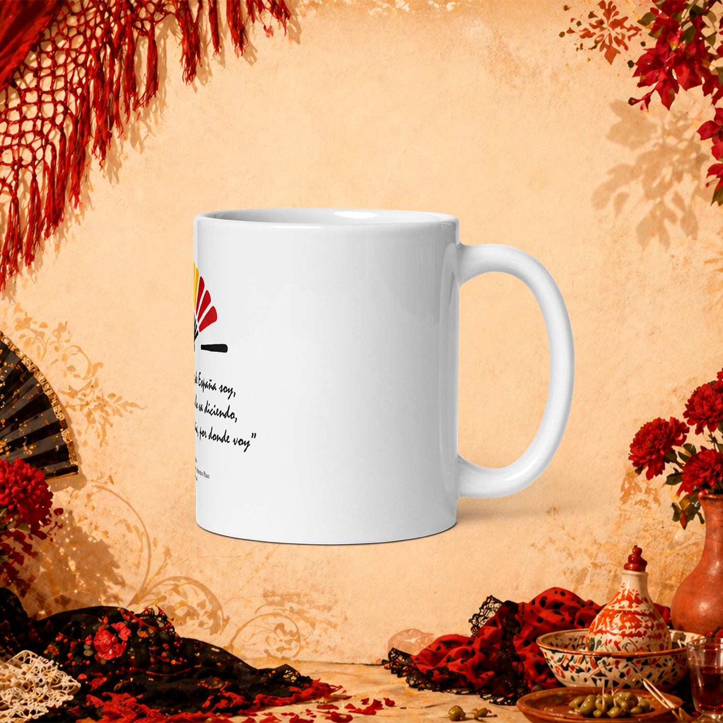 Taza «España» - Blanco