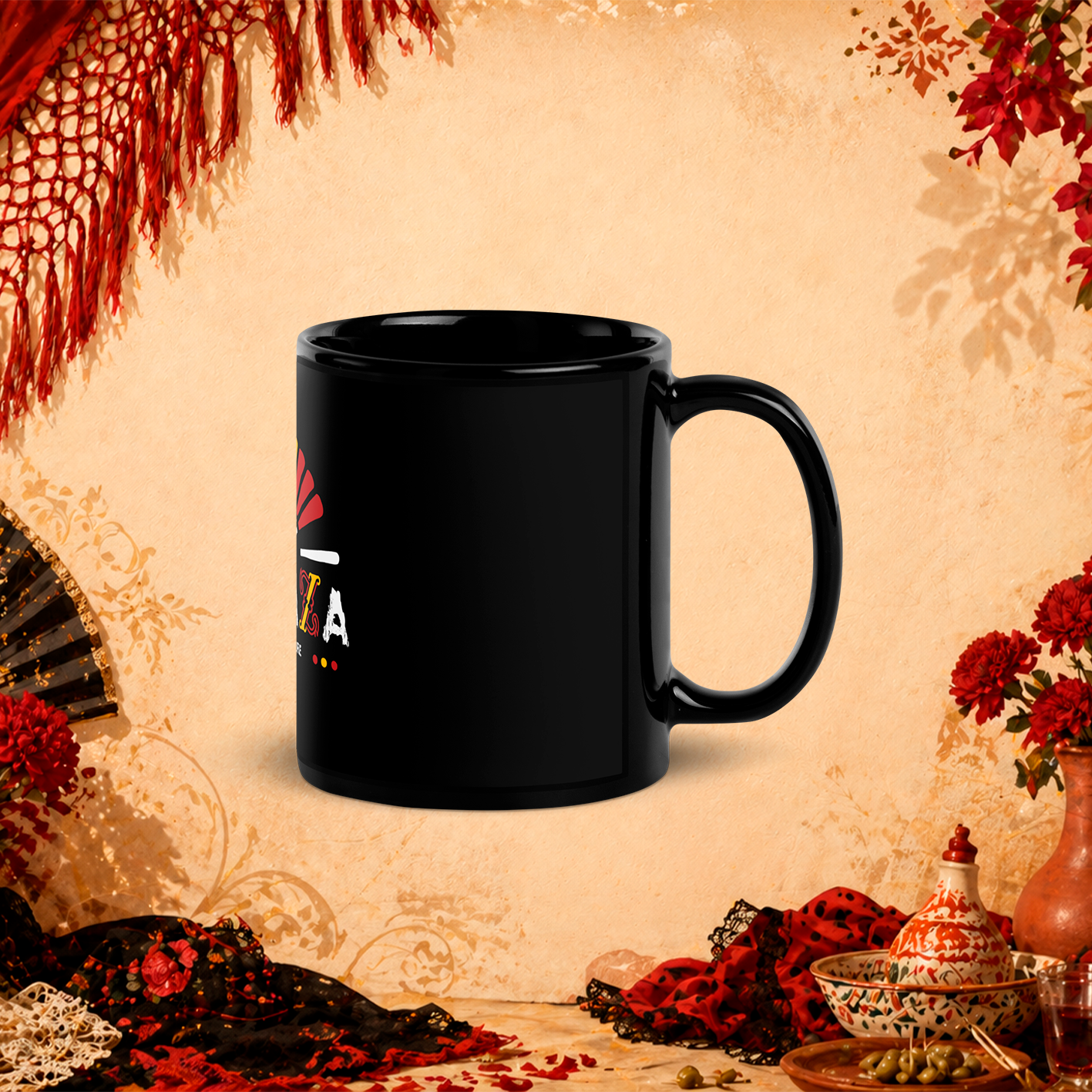 Taza «ChulaZa» - Negro