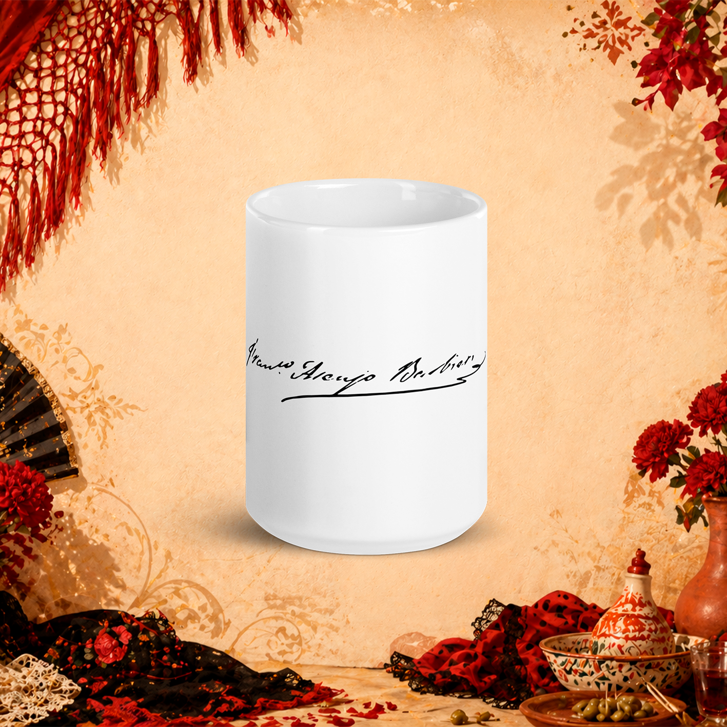Taza «Barbieri» - Blanco