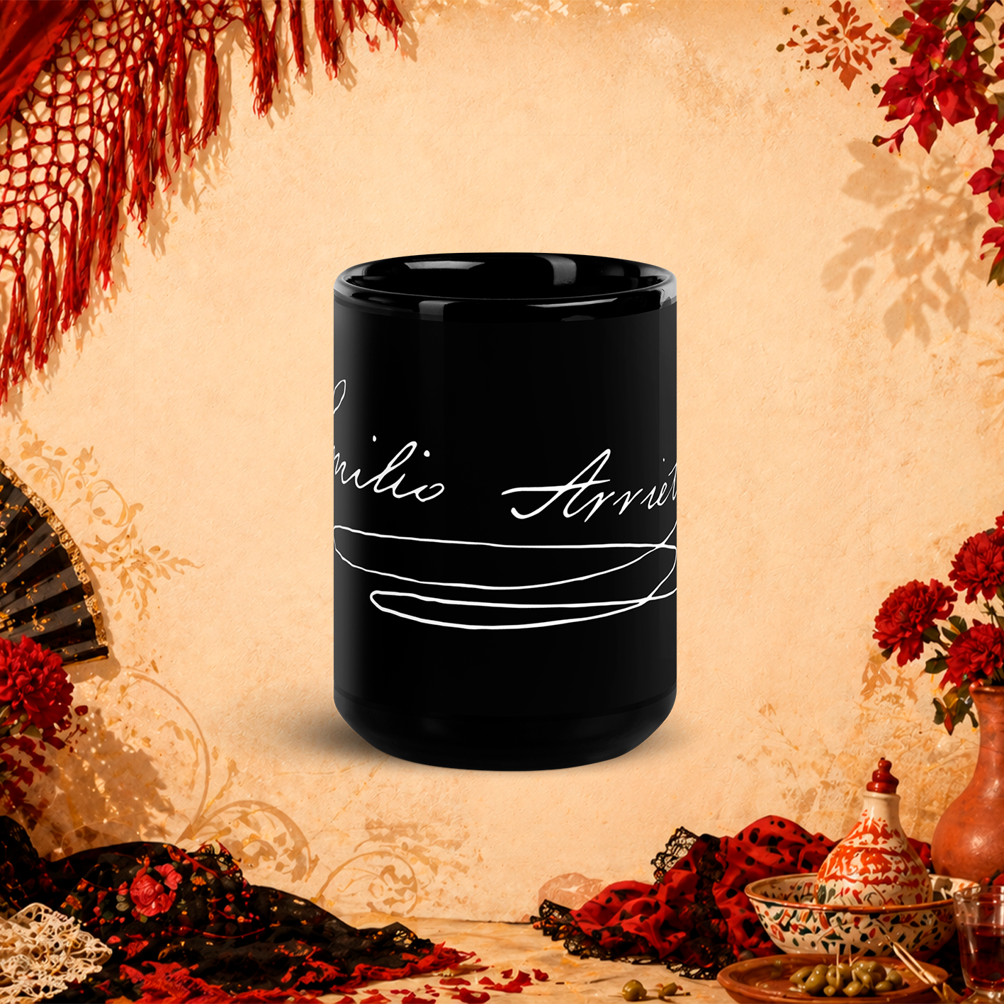 Taza «Arrieta» - Negro