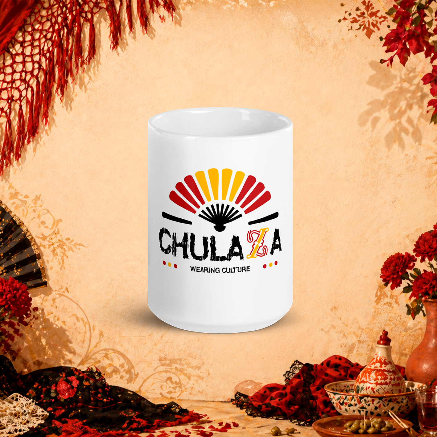 Taza «ChulaZa» - Blanco