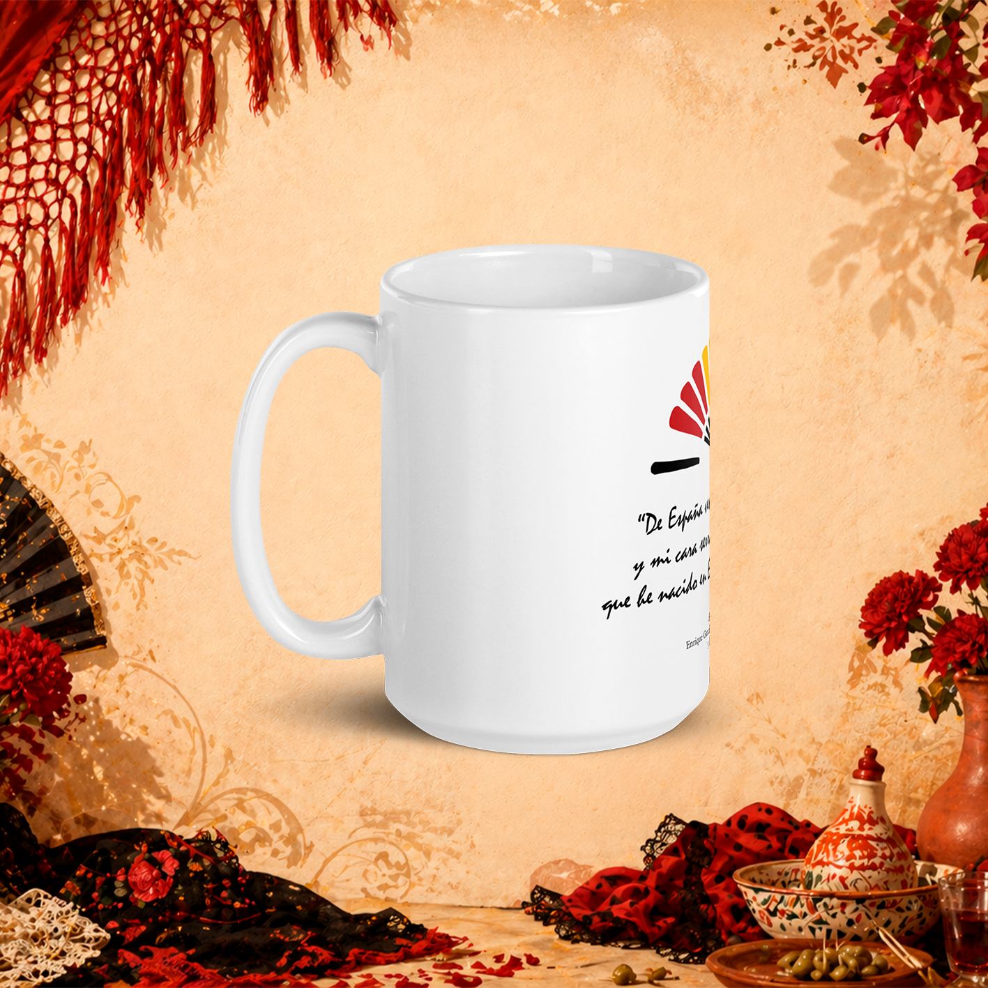 Taza «España» - Blanco