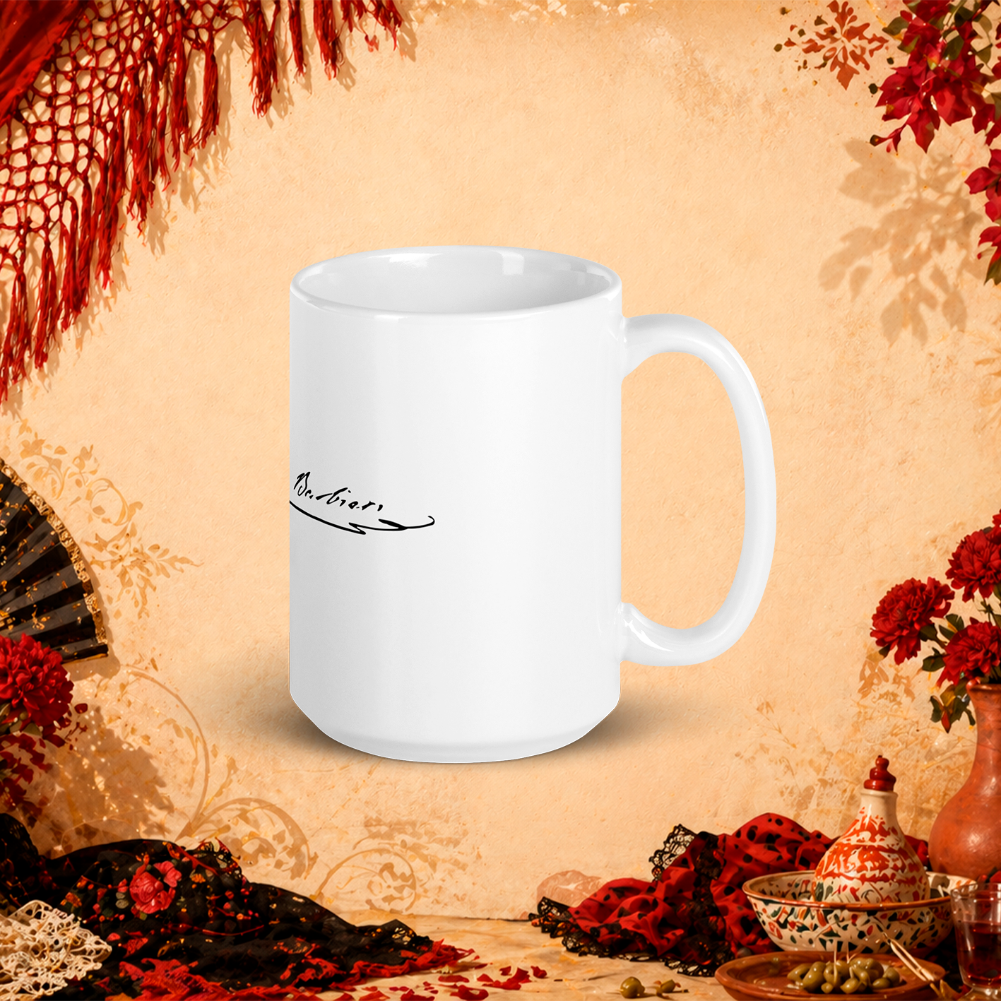 Taza «Barbieri» - Blanco