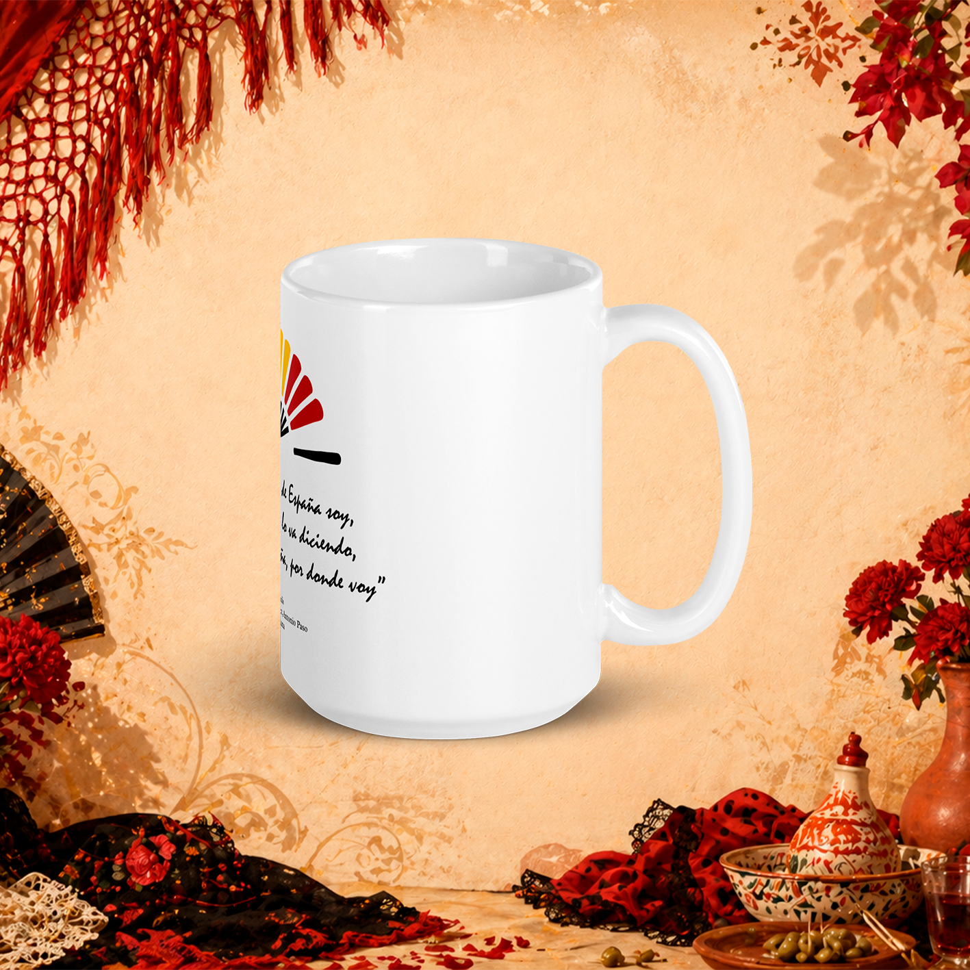 Taza «España» - Blanco