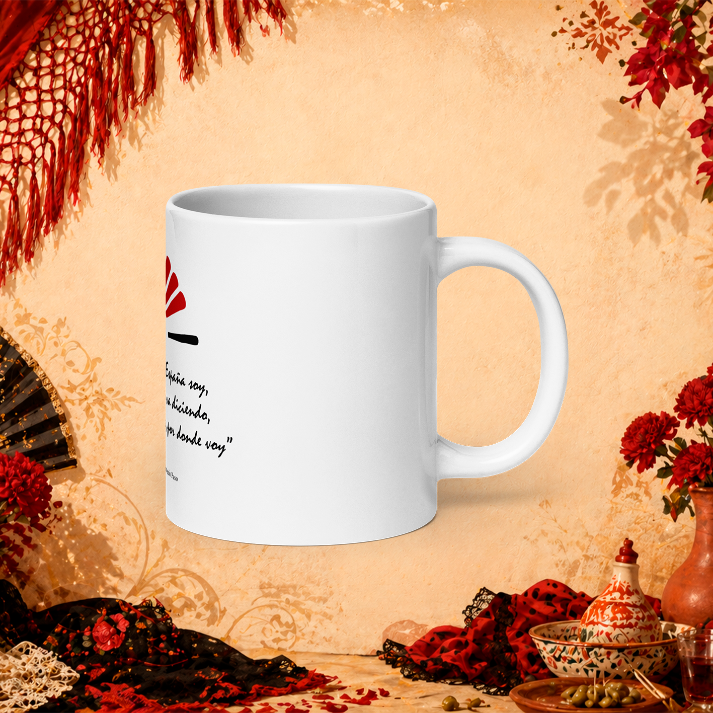 Taza «España» - Blanco