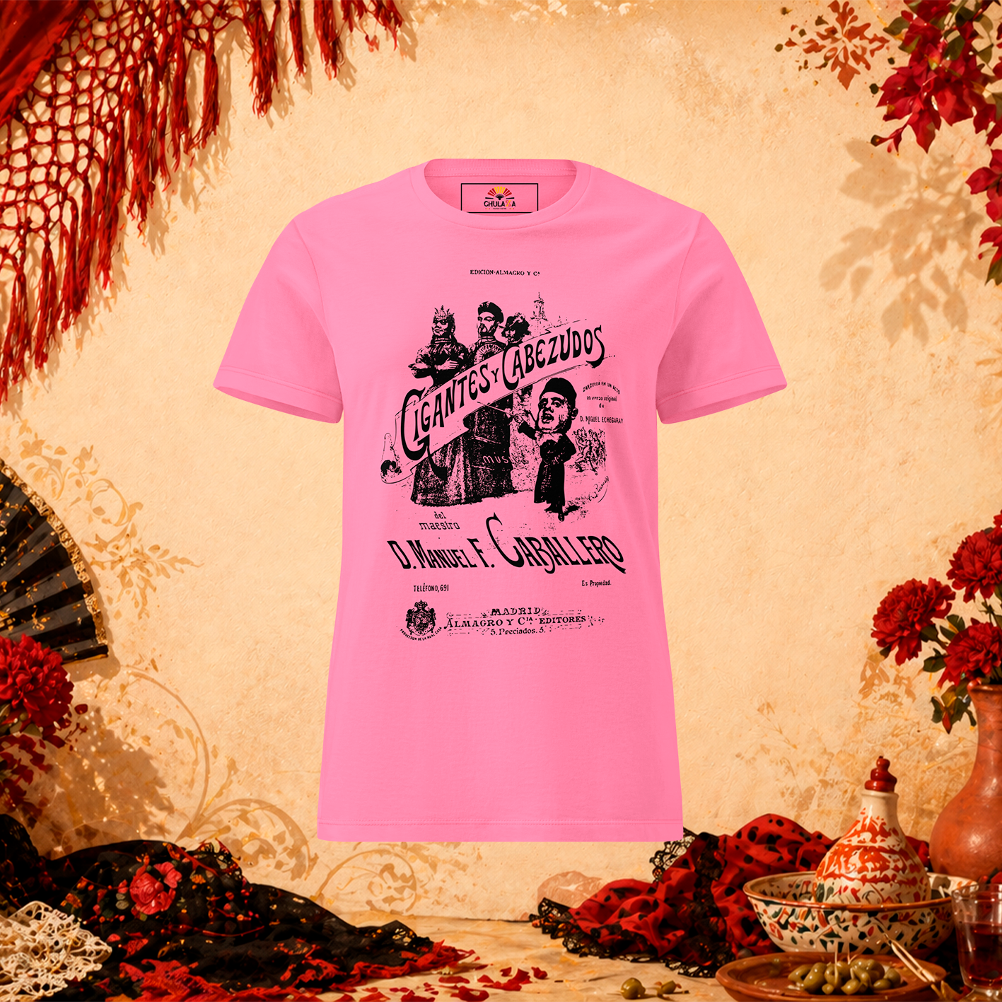 Camiseta «Gigantes» - Mujer
