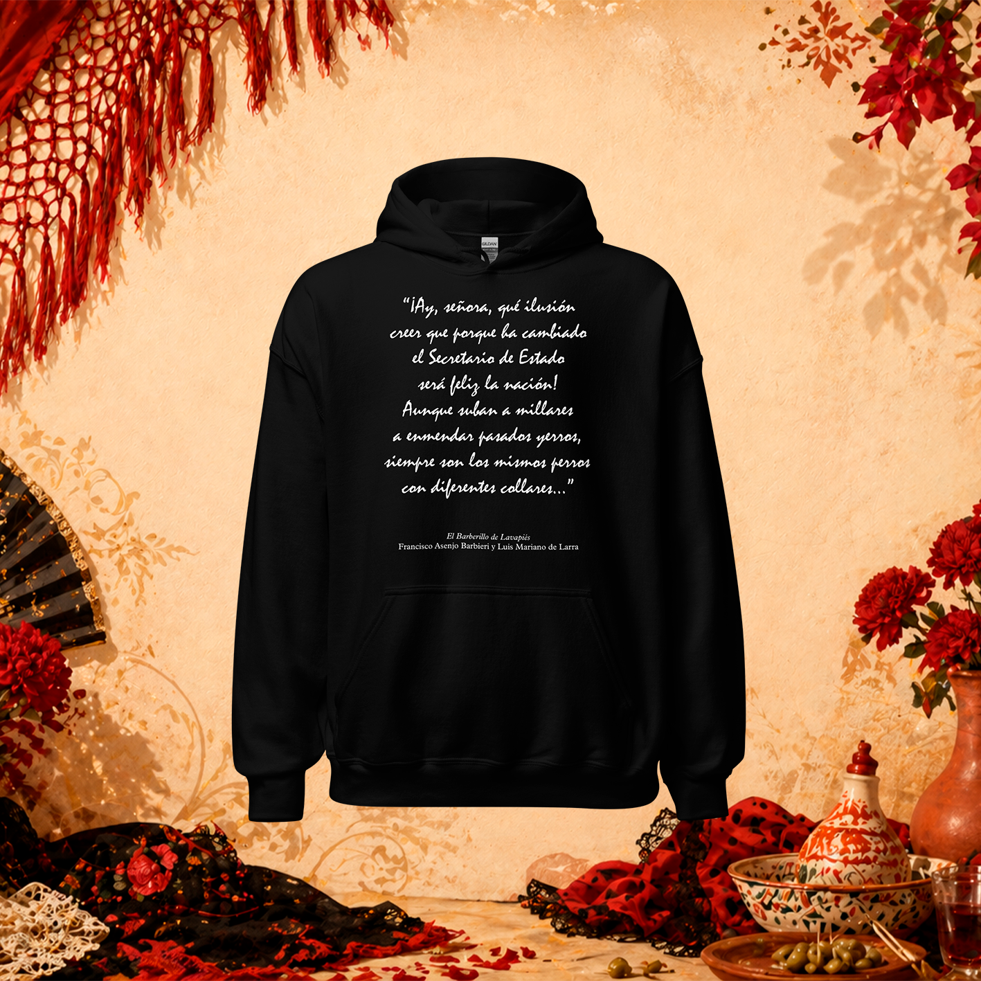 Sudadera con capucha «Barberillo»