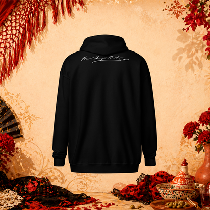 Sudadera con capucha y cremallera «Barbieri»