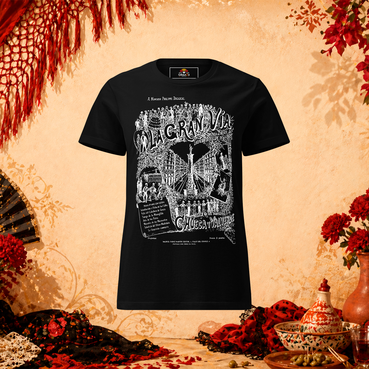 Camiseta «Gran Vía» - Mujer