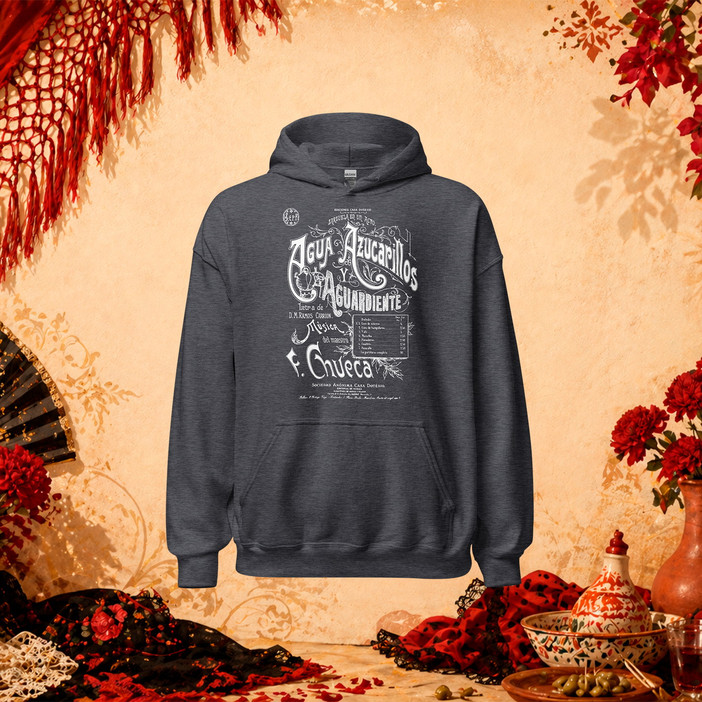 Sudadera con capucha «Azucarillos»
