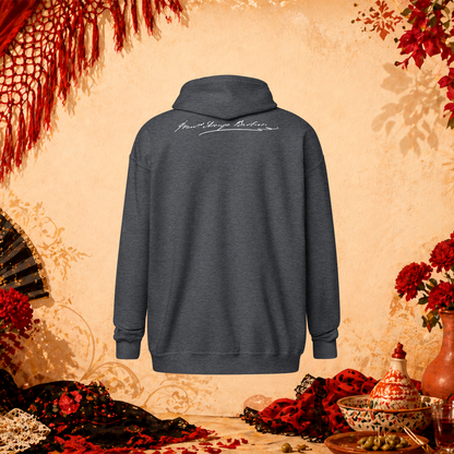 Sudadera con capucha y cremallera «Barbieri»