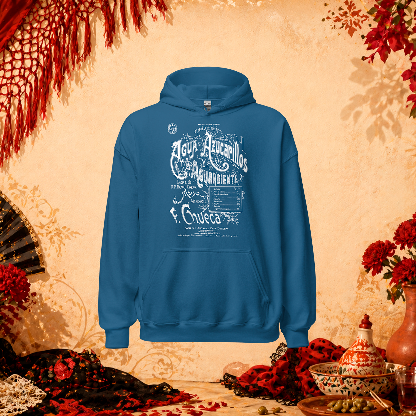 Sudadera con capucha «Azucarillos»