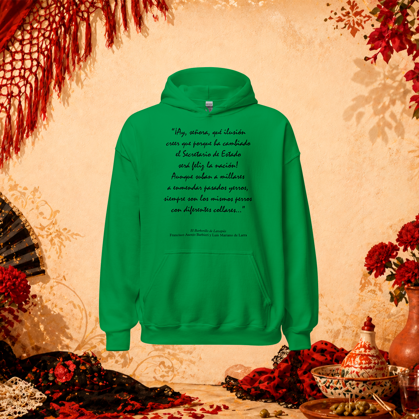 Sudadera con capucha «Barberillo»