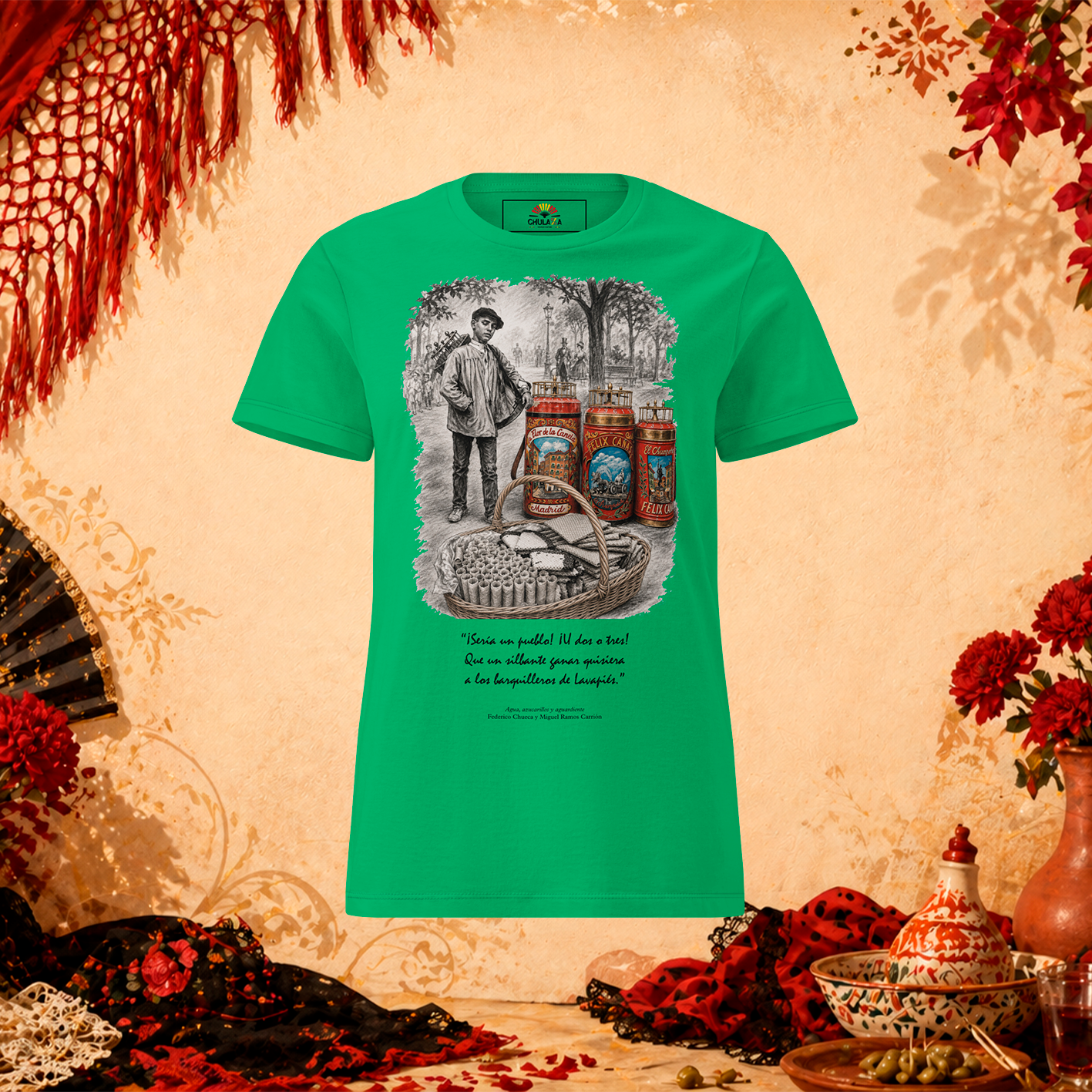 Camiseta «Barquillero» - Mujer