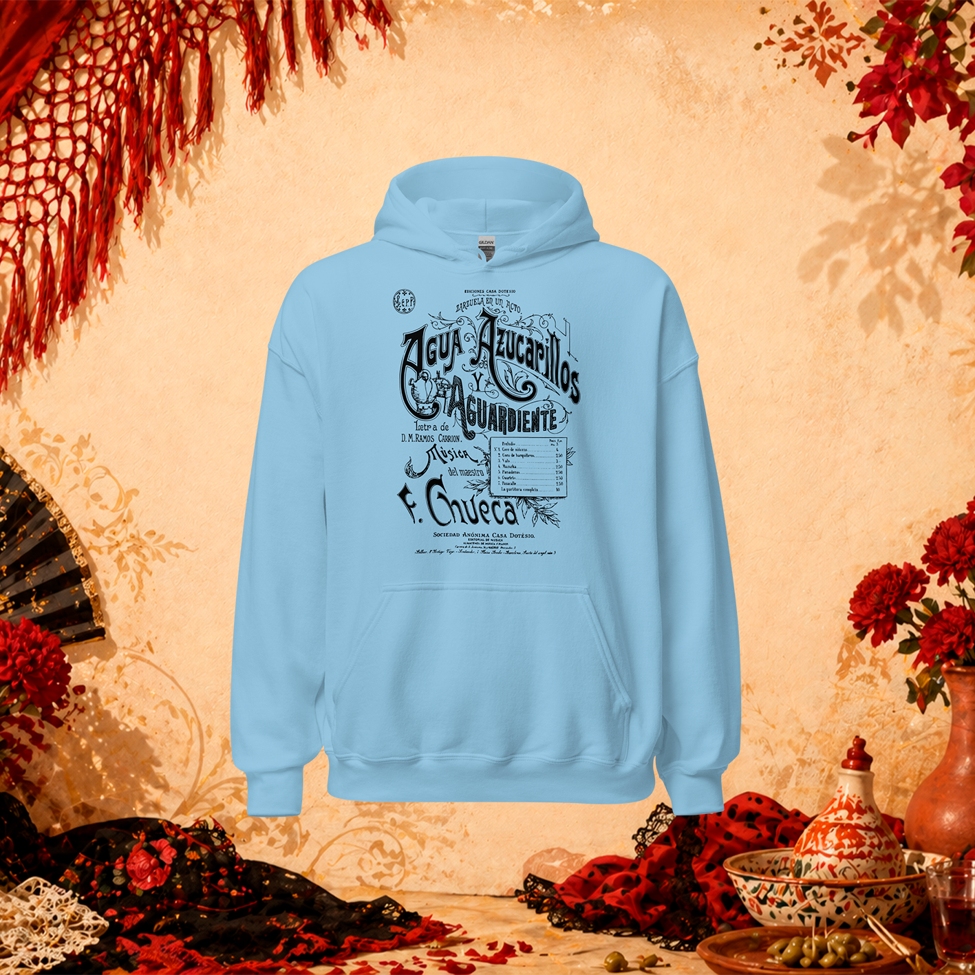 Sudadera con capucha «Azucarillos»