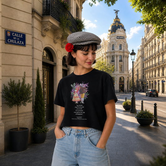 Crop top «Madrileña»