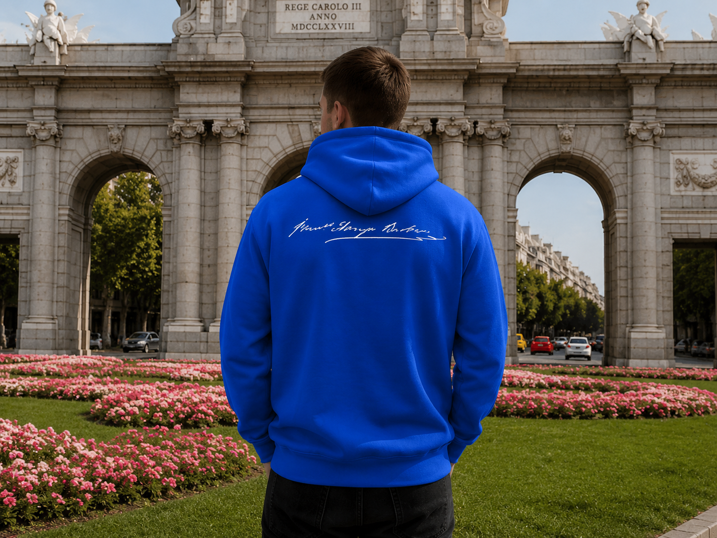 Sudadera con capucha y cremallera «Barbieri»