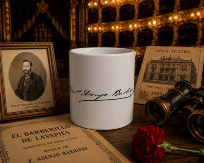 Taza «Barbieri» - Blanco