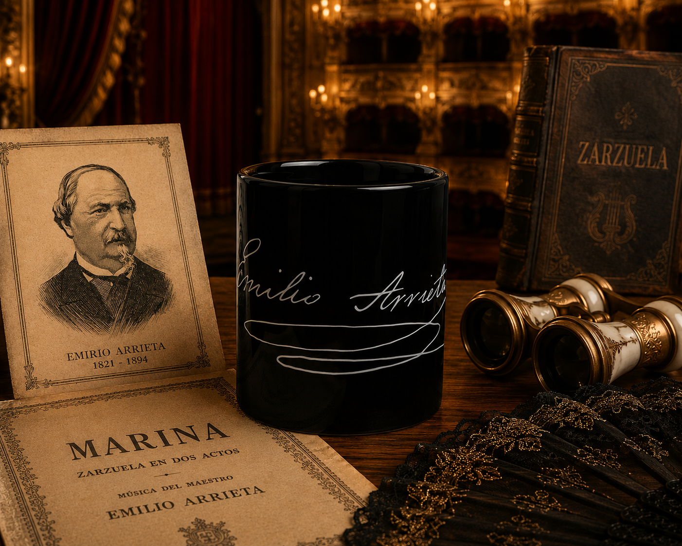 Taza «Arrieta» - Negro