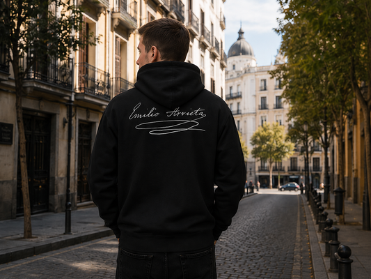 Sudadera con capucha y cremallera «Arrieta»