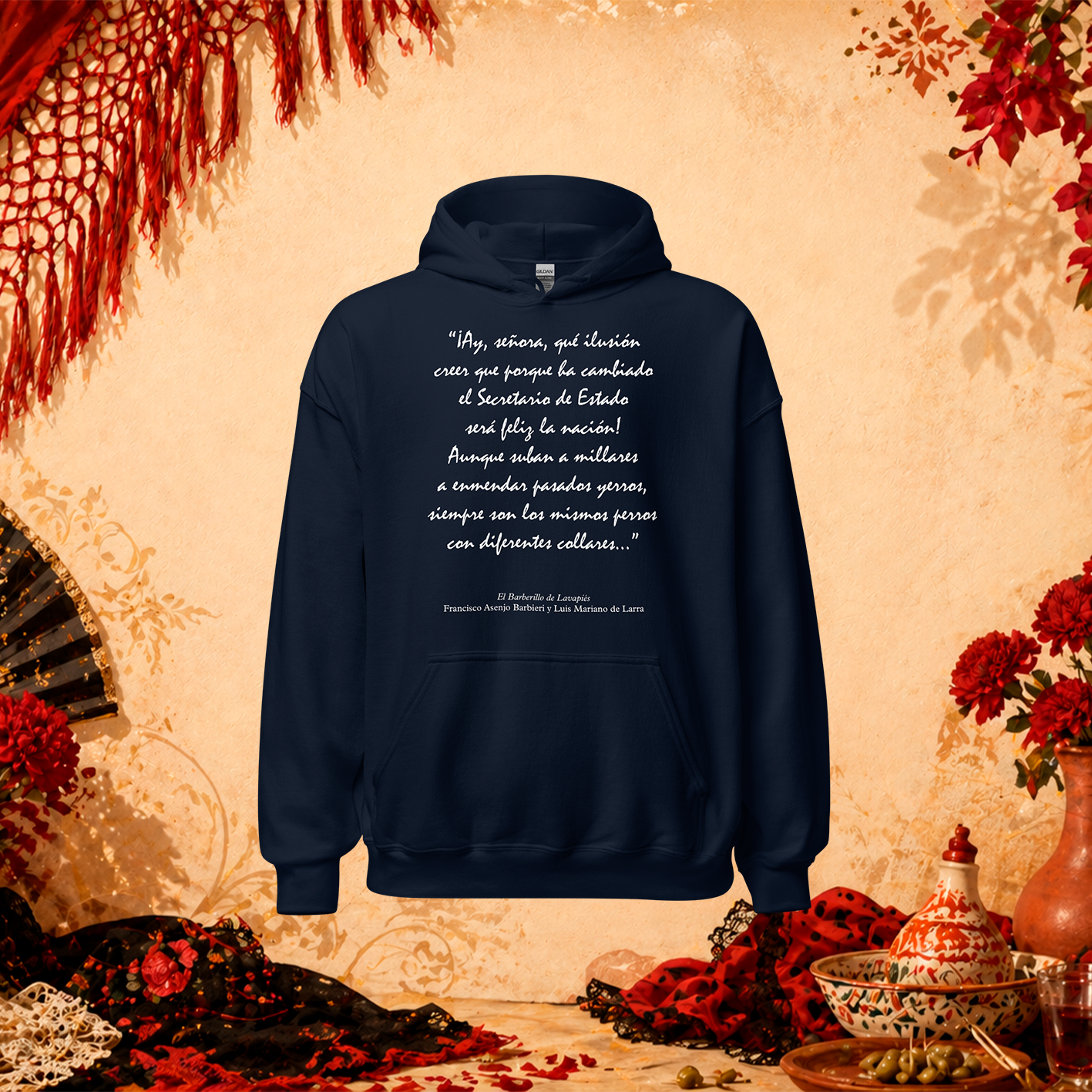Sudadera con capucha «Barberillo»