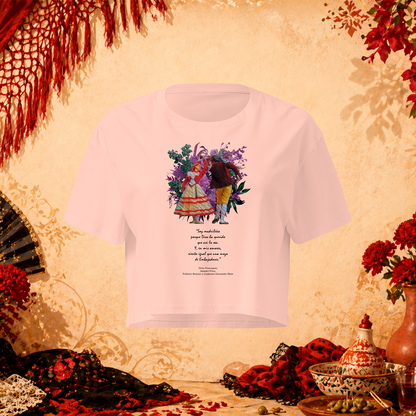 Crop top «Madrileña»