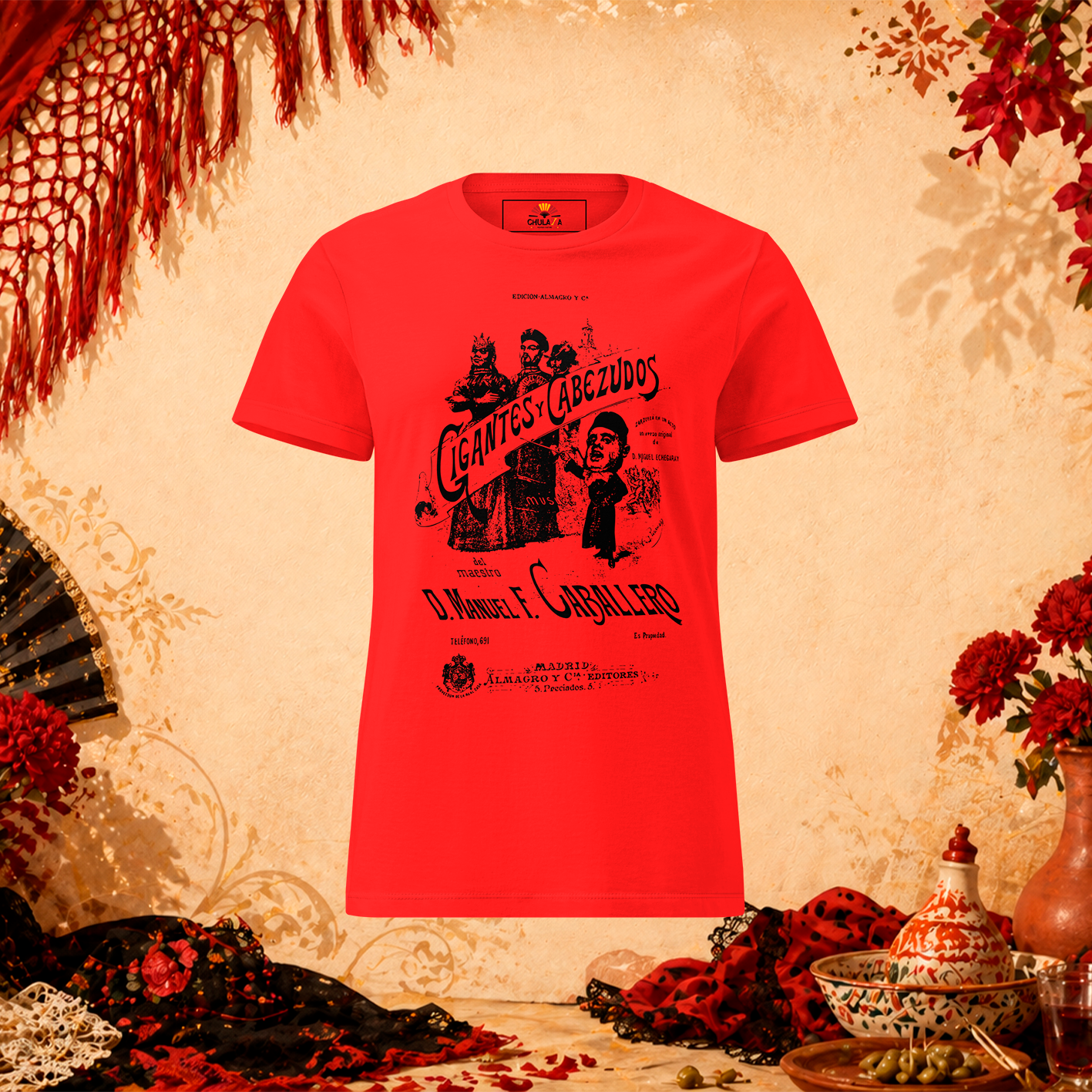 Camiseta «Gigantes» - Mujer