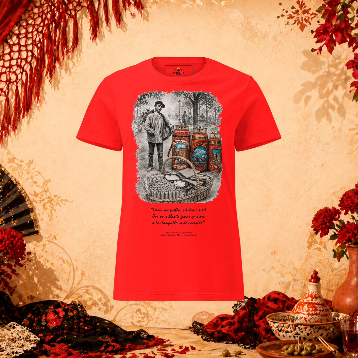 Camiseta «Barquillero» - Mujer