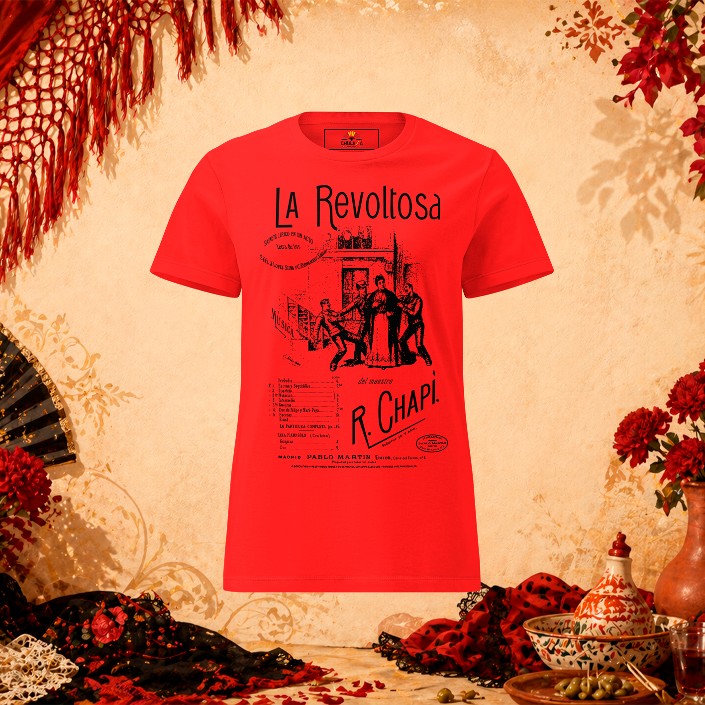Camiseta «Revoltosa» - Mujer