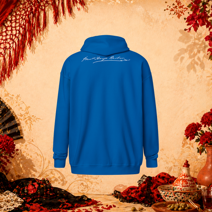Sudadera con capucha y cremallera «Barbieri»