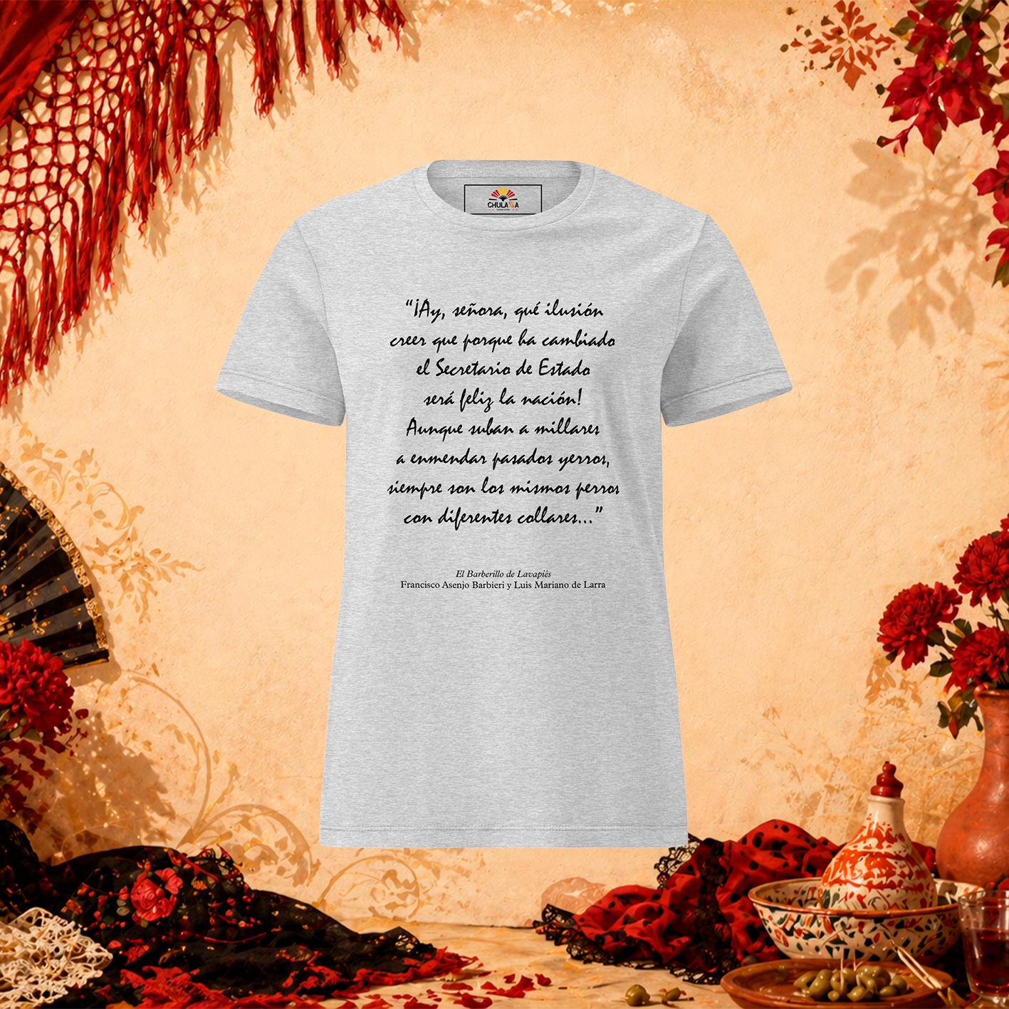 Camiseta «Barberillo» - Mujer