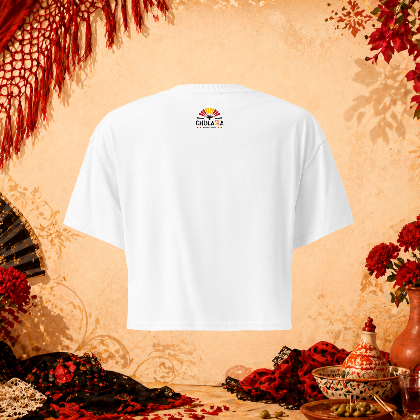 Crop top «Madrileña»