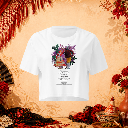 Crop top «Madrileña»