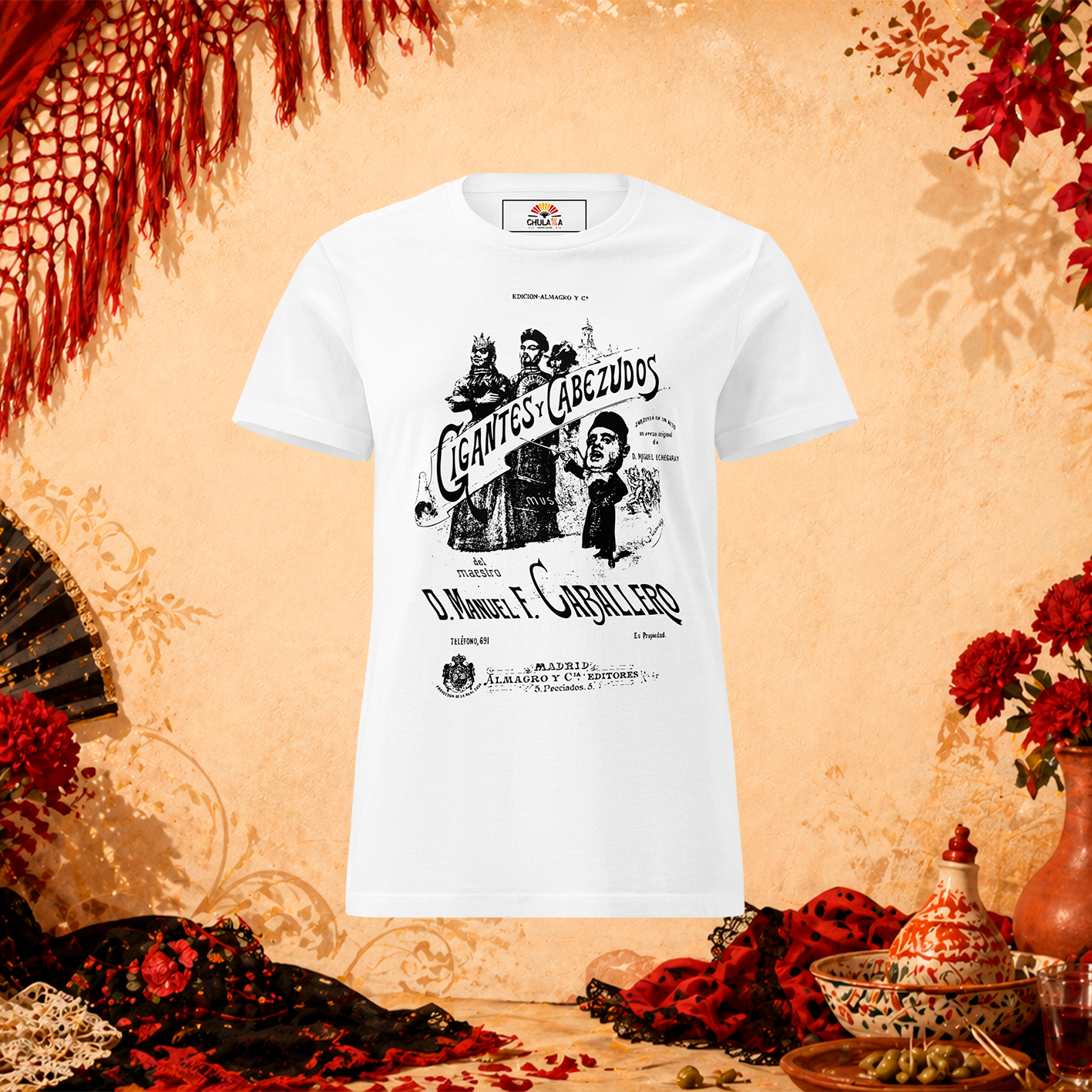 Camiseta «Gigantes» - Mujer